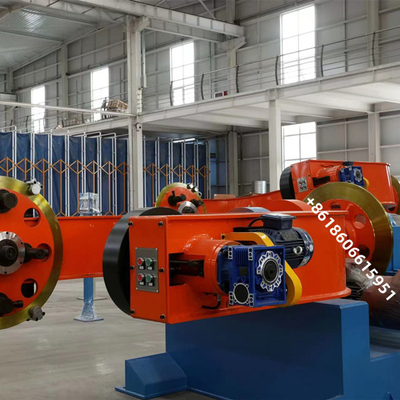 Bükümsüz Çekirdekler Tamburlu Twister Makinesi 75kw 30r / Min 2800 Mm Kablo Büküm