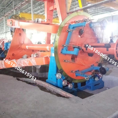 PN1600/3+1 Telefon Kablosu Yuvarlak / Sektör Şekilleri İçin Kablo Göbeği Sarma Makinesi