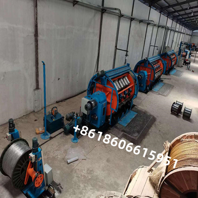 Jlk-630/6+12+18+24 61 Tel Ve Yassı Kabloya Kadar Sert Büküm Makinesi