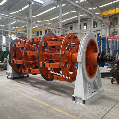Geri Ödeme Makaraları Dia 250 Mm ila 800 Mm için Geri Bükümlü Planet Tel Bükme Makinesi