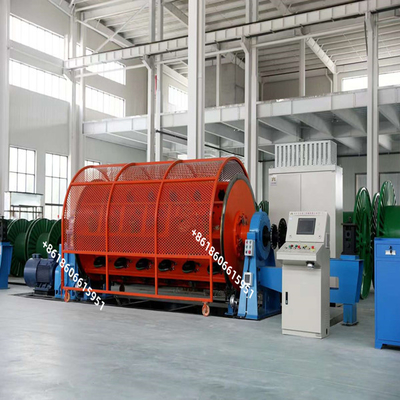 250r / Min Sert Stranding Makine Adım Az Alüminyum İletici için Düzenle