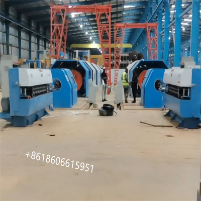 Yay Tipi Çoklu Kablo Tel Dönüştürme Makinesi 1250MM 45HP Izolasyon Kablo Dönüştürücü