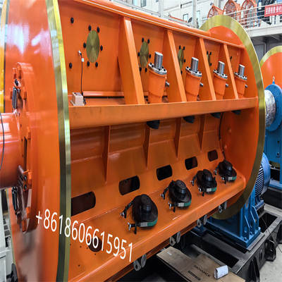 400 ~ 630mm Bobbin Boyutlu Zırhlama Makinesi Yüksek Karbon Çelik Sert Çelik Tel Zırhlama Makinesi