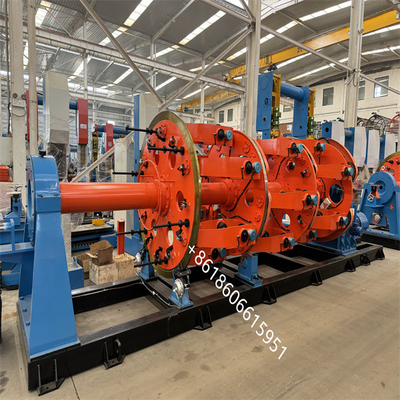 İzole edilmiş çekirdek teller için özelleştirilmiş Pitch 560/1+6+12 Planetary Stranding Machine