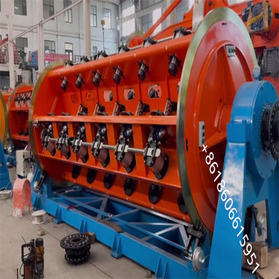Basamaksız Düzenlenebilir Stranding Pitch Kablo Üretimi için Sert Stranding Makinesi 630/6+12+24