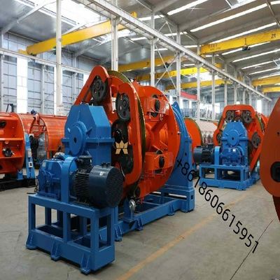 Ø45mm Max Stranding OD yalıtımlı tel için tel stranding makinesi