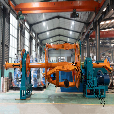 Kafes Tipi Tel Kablo Yapıştırma Makinesi CLY1250/1+1+3 Anti Torsion Back Twist Makineleri