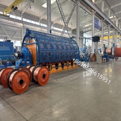 Kendini Destekleyen Sert Rotor Tasarımı 1+6+12+18+24+30+36 Bobbinler Sert Çerçeve Strander