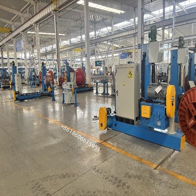 Portal Tipi Kablo Ödeme Ve Alış Makinesi Gantry Ödeme Makinesi Büyük Diametrede Kabloların Tüm Krallarını Yuvarlamak için