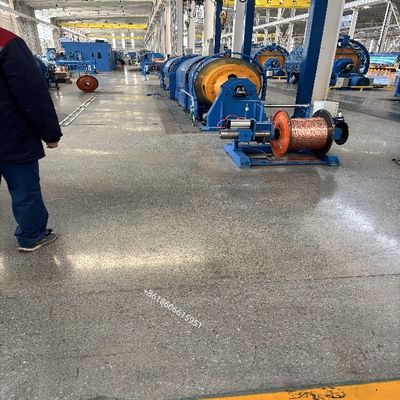 400/1+12 Yüksek Performanslı Kablo Üretimi için Dayanıklı ve Gelişmiş Tubüler Stranding Makinesi