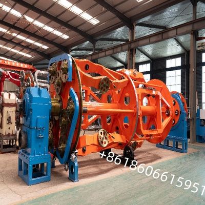 XLPE yalıtımlı tel yatırma makinesi gezegen tipi CLY-1250/1+3+3 Yüksek hızlı yatırma makinesi