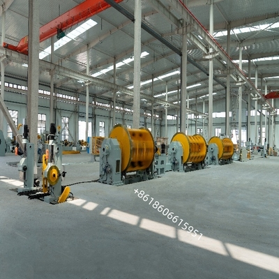 1+12+18+24/500 Bakır Alüminyum Güç Kablosu İmalat Ekipmanları Rijit Çerçeveli Büküm Makinesi