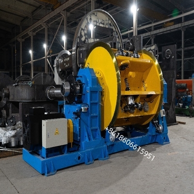 Elektromanyetik Gerginlik Sert Stranding Makinesi 630/1+6+12+18+24