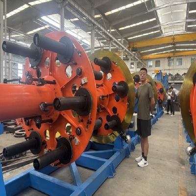 Yüksek Hızlı Kablo Büküm Makinesi Tamburlu Büküm Makinesi