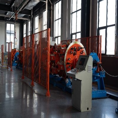 Yüksek Hızlı Yer Şaftlı Gezegen Tipi Büküm Makinesi, Gerginlik ve Besleme Kontrollü Bireysel Makara Kontrolü 1+6+12+18