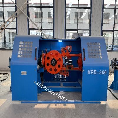 36 Bobinli, 500 mm Makara Flanşlı ve Yüksek Hızlı Tel Bükme İçin Çok Bölmeli Kafesli Rijit Bükme Makinesi
