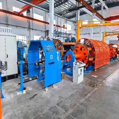 JLY50012 artı 18 Bakır Alüminyum iletkenlerde doğru yatak uzunluğu ayarlama için PLC HMI dokunmatik ekranı ile gezegenik ipleme makinesi