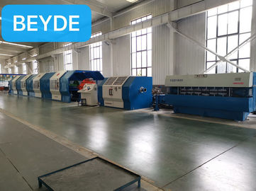 Yüksek Hızlı Atlama Strander Yay Tipi Stranding Kablo Büküm Makinesi