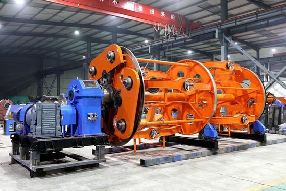 Çok Çekirdekli Pvc Xlpe Kablo Yapımı İçin 1000-1600 Beşik Tipi Döşeme Makinesi
